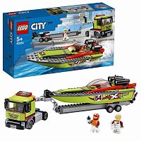 Конструктор Lego City 60254 Транспортировщик скоростных катеров