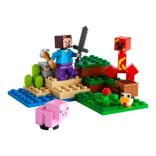 Конструктор Lego Minecraft 21177 Засада Крипера фото 2