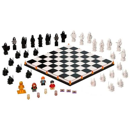 Конструктор Гарри Поттер Волшебные шахматы 876 деталей Junfa Н17008 фото 2