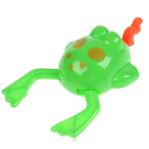 Заводная игрушка для ванны Лягушка с гусеничкой Умка ZY105452-R фото 2