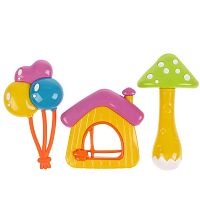 Игровой набор Домик, грибочек и шарики Умка 1608M679-R4