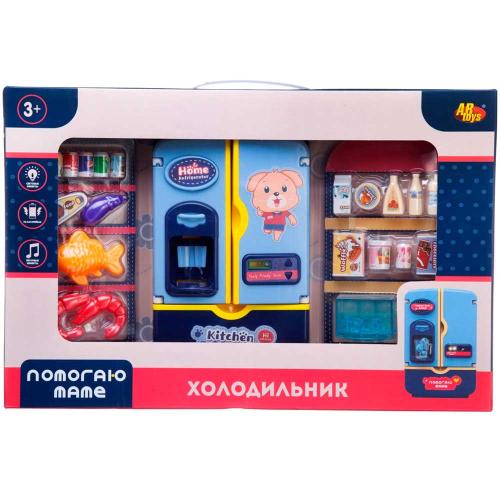 Игровой набор Помогаю Маме Холодильник c продуктами ABToys PT-01551 фото 5