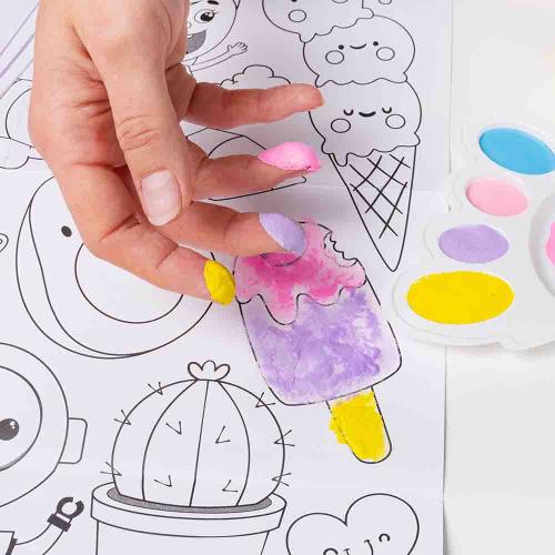 Набор для творчества Рисуем пальчиками Большой набор Genio Kids TA1407 фото 4