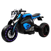 Детский трицикл RiverToys X222XX синий
