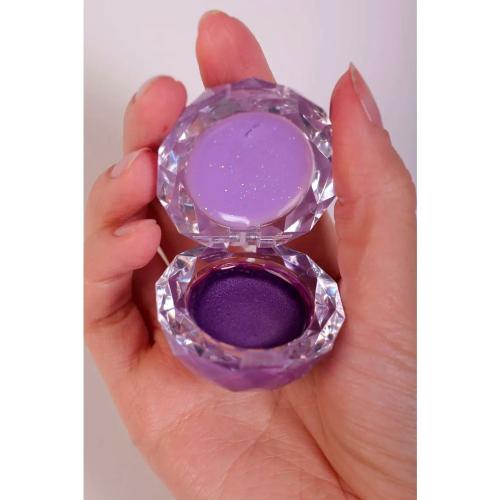 Блеск для губ Lukky Даймонд 2 в 1 фиолетовый и нежно-сиреневый 1toy Т20261 фото 3