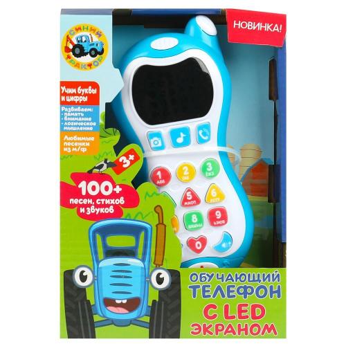 Музыкальная игрушка Телефон с LED экраном Синий Трактор Умка HT1066-R5 фото 4