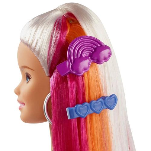 Кукла Барби с радужными волосами Barbie Mattel FXN96 фото 5