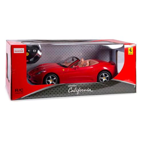 Машина радиоуправляемая Ferrari California масштаб 1:12 Rastar 47200R фото 3