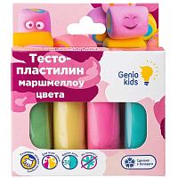 Набор для детской лепки Тесто-пластилин 4 цвета Маршмеллоу цвета Dream Makers TA1088V