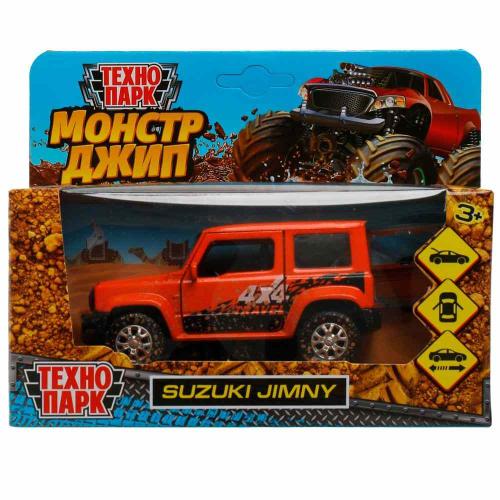 Коллекционная машинка Suzuki Jimny Технопарк JIMNY-12MUD-OG фото 6