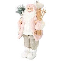 Мягкая игрушка Дед Мороз с лыжами и подарками 30 см MaxiToys MT-21835-30