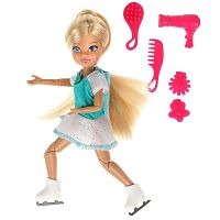 Кукла Анна Катание на коньках 15 см Карапуз ANNA43977-BB