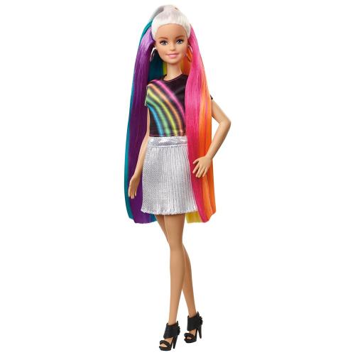 Кукла Барби с радужными волосами Barbie Mattel FXN96