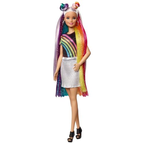 Кукла Барби с радужными волосами Barbie Mattel FXN96 фото 2