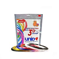 Набор пластика для 3D ручек 6 цветов Unid PRO6