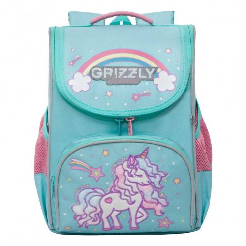 Рюкзак школьный с мешком Grizzly RAm-284-5/1 фото 2