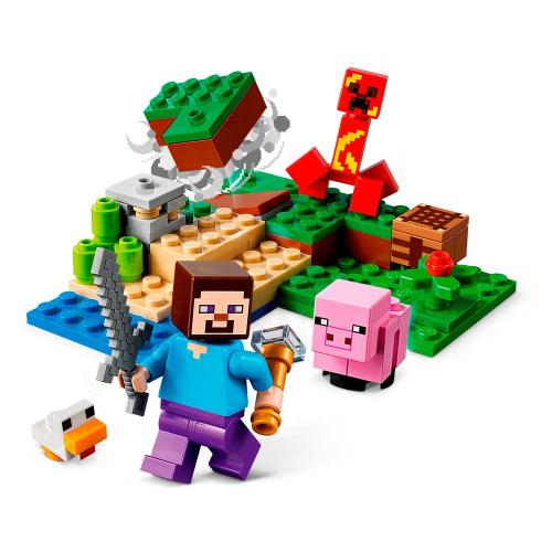 Конструктор Lego Minecraft 21177 Засада Крипера фото 3