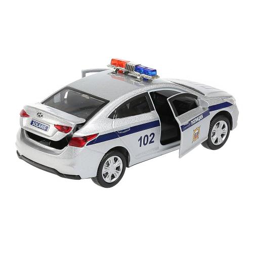 Машина Hyundai Solaris Полиция Технопарк SOLARIS2-12SLPOL-SR фото 3