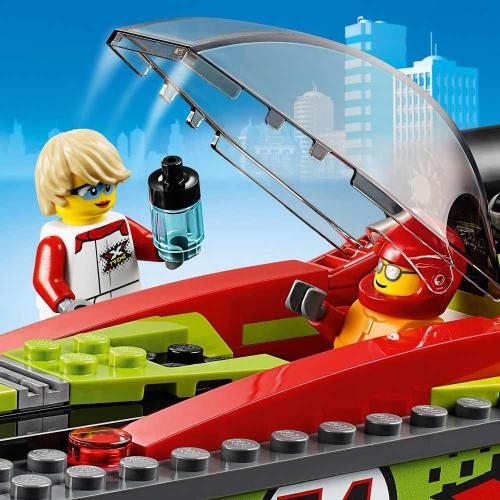 Конструктор Lego City 60254 Транспортировщик скоростных катеров фото 3
