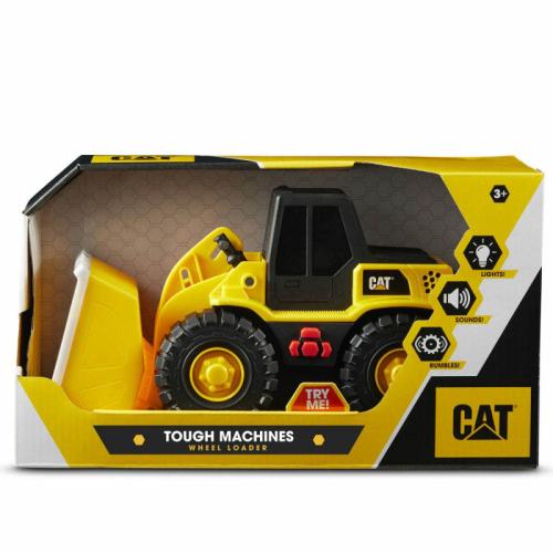 Игрушка CAT Погрузчик Tough Machines 25 см 1toy Т21023 фото 2