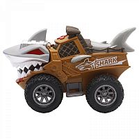 Игрушка машинка инерционная Скоростная акула Funky toys FT0735692-94