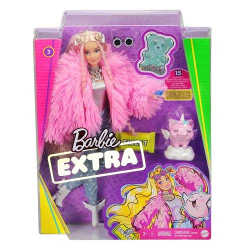 Кукла Barbie Экстра в розовой куртке Mattel GRN28 фото 2
