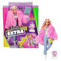 Кукла Barbie Экстра в розовой куртке Mattel GRN28