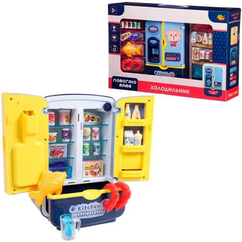 Игровой набор Помогаю Маме Холодильник c продуктами ABToys PT-01551