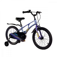Велосипед детский Maxiscoo Air Стандарт 18'' 2024 Maxitoys MSC-A1835 синий карбон