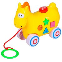 Музыкальная каталка-игрушка Лошадка Smart Baby JB0333546