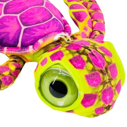 Мягкая игрушка Черепаха розовая 25 см АБВГДейка ОМ-1312 фото 2