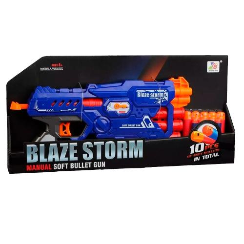 Бластер с мягкими пулями Blaze Storm Наша Игрушка ZC7097 фото 4