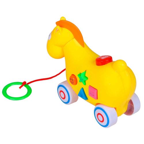Музыкальная каталка-игрушка Лошадка Smart Baby JB0333546 фото 3