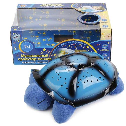 Мягкая интерактивная игрушка Черепаха-ночник 30 см Мульти Пульти 1279279-RU фото 2
