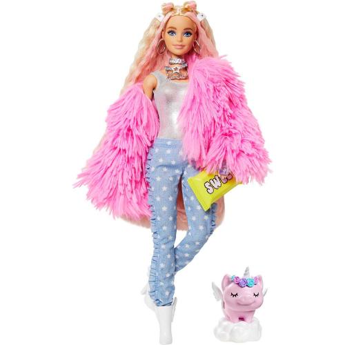Кукла Barbie Экстра в розовой куртке Mattel GRN28 фото 3