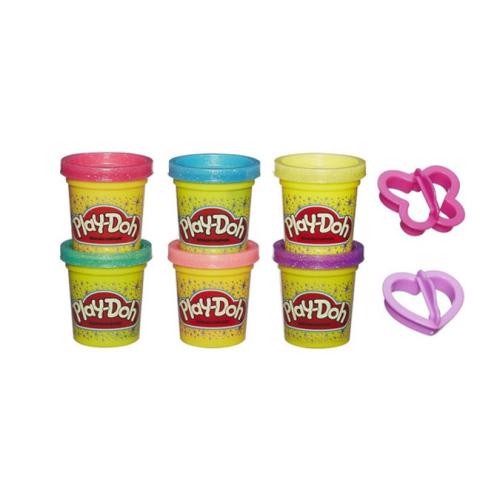 Набор игровой 6 баночек Блестящая коллекция Play-Doh Hasbro A5417EU8 фото 2