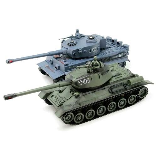 Игровой набор Танковый бой Т-34 против Тигра Zegan YL-48