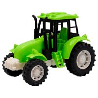 Эко игрушка Трактор с фрикционным механизмом 16 см Funky Toys FT0416333-3 зеленый