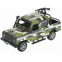 Машинка металлическая Land Rover Defender Picкup Технопарк DEFPICKUP-12SLMIL-ARMGN