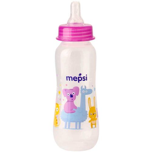 Бутылочка для кормления с силиконовой соской 250 мл Mepsi 0201 фото 3