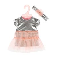Одежда для куклы 38-43 см Модница Платье с повязкой Mary Poppins 452160