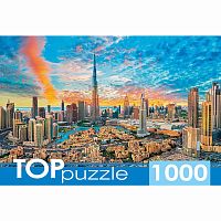Пазлы Закат в Дубае TOPpuzzle Рыжий кот ШТТП1000-7181