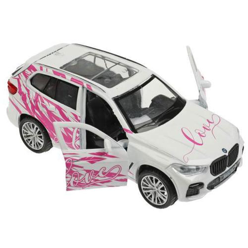 Машинка  металлическая   BMW X5 для девочек Технопарк X5-12GRL-WH фото 2