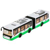 Инерционная машинка Городской автобус Технопарк BUSRUB-30PL-GNWH