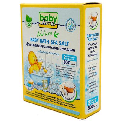 Детская морская соль для ванн 500 гр Babyline DN83 1