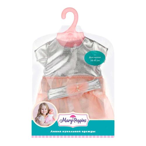 Одежда для куклы 38-43 см Модница Платье с повязкой Mary Poppins 452160 фото 3