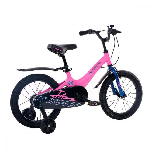 Велосипед детский Maxiscoo Jazz Стандарт 16'' 2024 Maxitoys MSC-J1632 розовый матовый фото 2