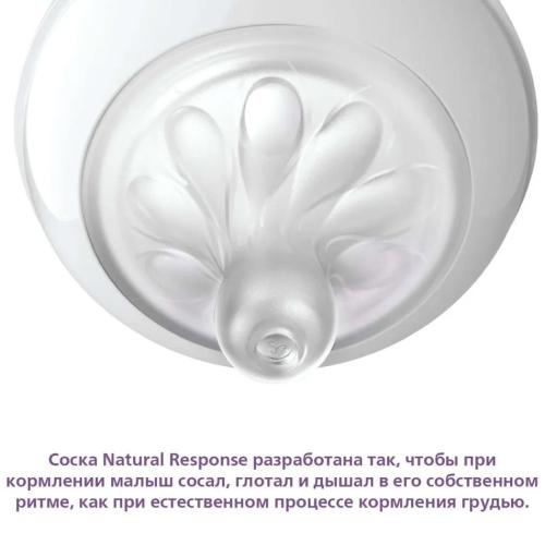 Бутылочка для кормления Natural Response 330мл Avent SCY906/01 фото 2